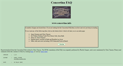 Desktop Screenshot of concertina.info